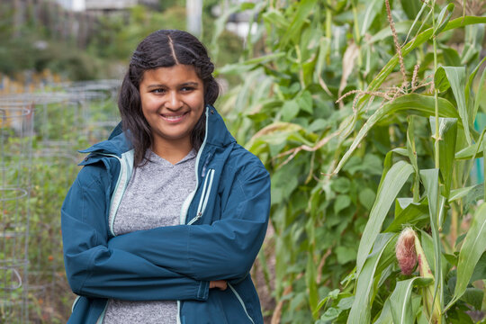 Teen with Autism and her garden