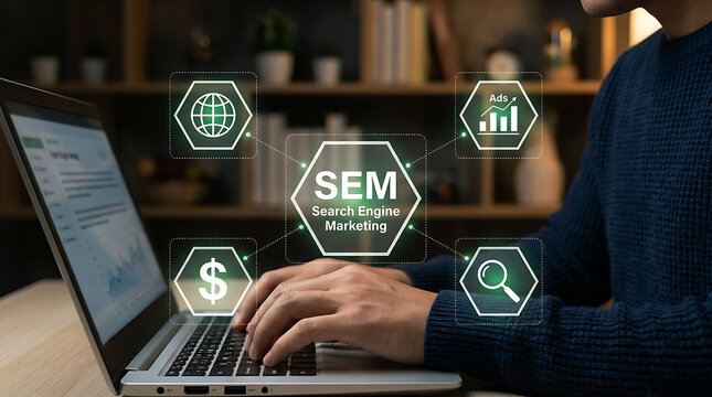 Search Engine Marketing SEM Business Growth Strategy Digital Advertising Analytics