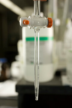 Laboratory equipment, close-up
