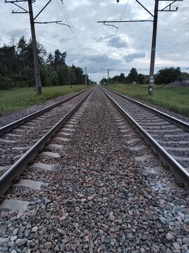 railway in the countryside