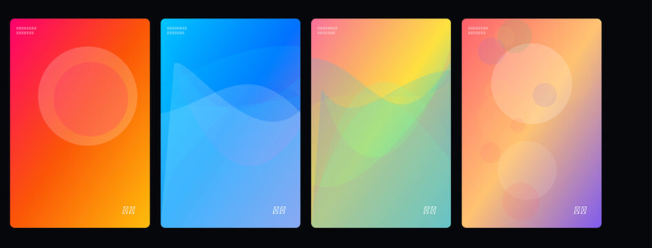 Gradient background, colorful rectangles, abstract shapes, vibrant textures, vector backgrounds