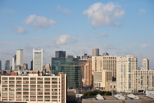Office building in a city, Seaport District