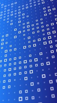 Digital binary code stream flowing vertically on black background Motion Background