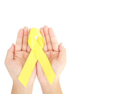 Suicide prevention day, childhood, sarcoma, bone and bladder cancer awareness month,  Healthcare and World cancer day concept.