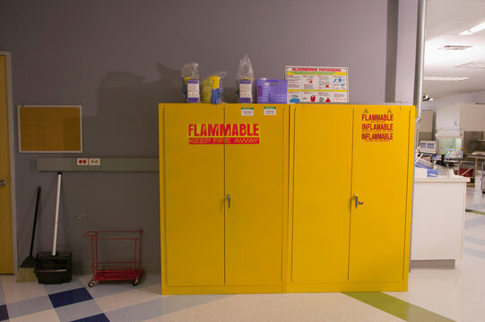 Interiors of a laboratory