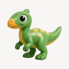 Fototapeta premium Cute cartoon dinosaur illustration.