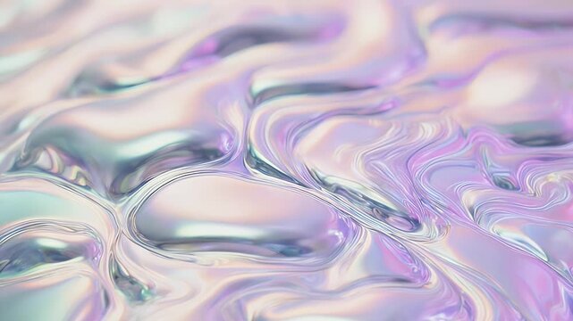 Iridescent Holographic Foil Texture Background.