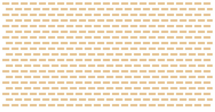 Monochromatic beige horizontal dashed line seamless pattern provides a clean and understated background texture.