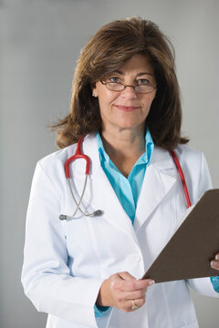 Portrait of an doctor smiling