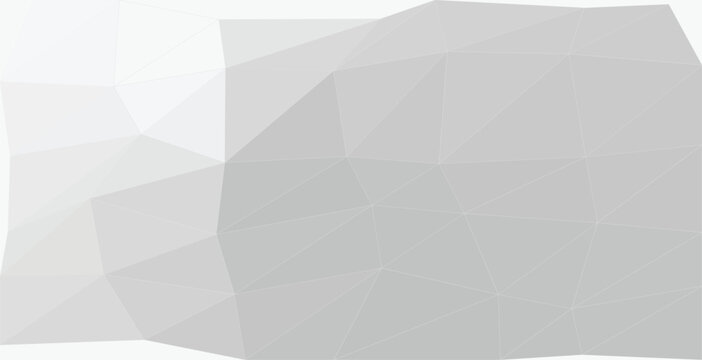 Minimalist white triangle mesh background with subtle gray gradients and geometric shapes.