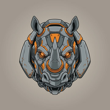 Mecha Monster Cybernetic White Wolf Tactical Assault Unit