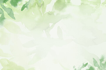 Floral water color background © Satyourday