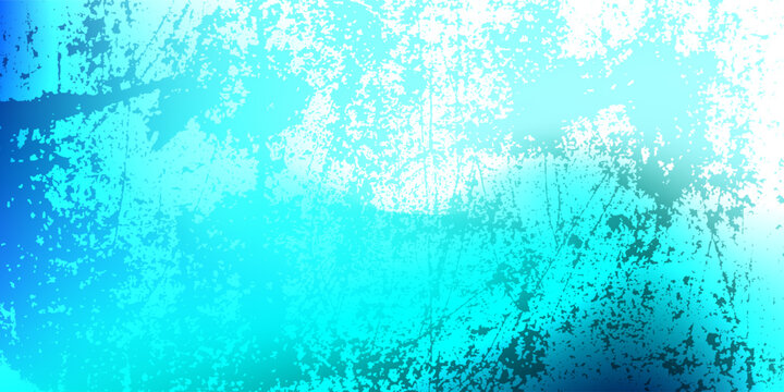 Abstract blue and cyan mesh gradient background. Smooth blurred texture vector illustration with bright and dark blue tones. modern desain benner poster