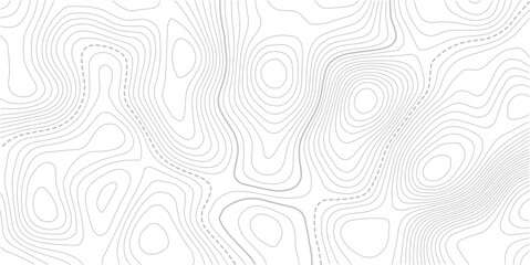 Topographic map background geographic line map with elevation assignments.The concept of a conditional geography scheme and the terrain path.Vector illustration art. © MDSOHEL