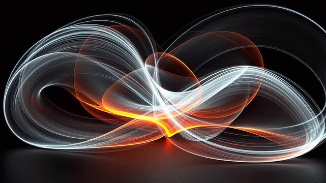 Digital future light stream curve abstract background