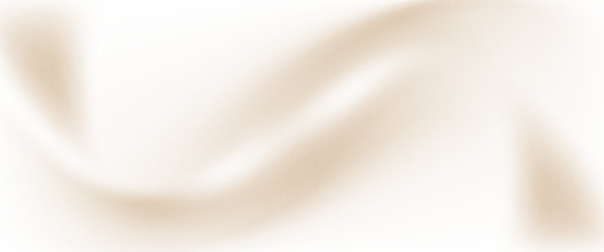 Smooth beige gradient background. Soft neutral liquid wallpaper. Universal nude color texture for banner, flyer, presentation. Abstract blurred backdrop cover. Vector illustration.