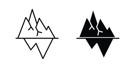 Iceberg icon © JacobJ