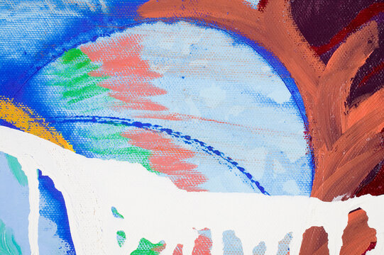 Close-up of an abstract pattern