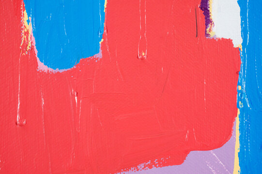 Close-up of an abstract pattern on a red background