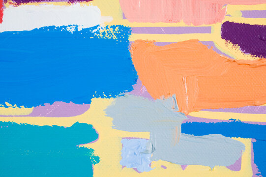 Close-up of an abstract pattern on a multi-colored background