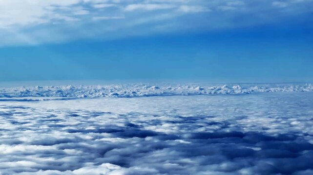 Flying at altitude above the clouds.mp4