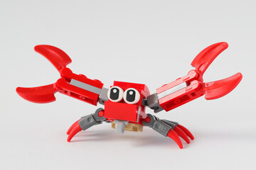 Naklejka premium Lego creator crab