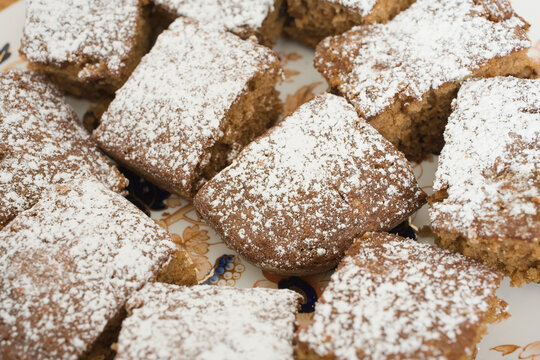Close-up of brownies
