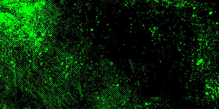Abstract green binary code background with glowing digital technology pattern and bright neon green motion design