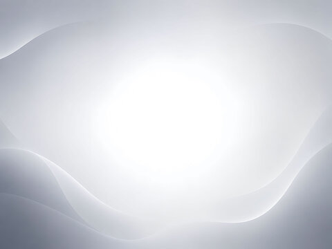 Gray wave pattern background smooth curves and gradient shading