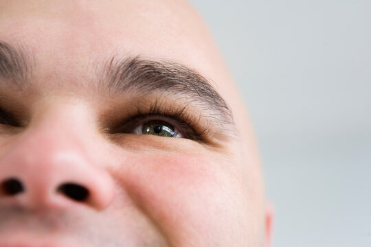 Close-up of a human face