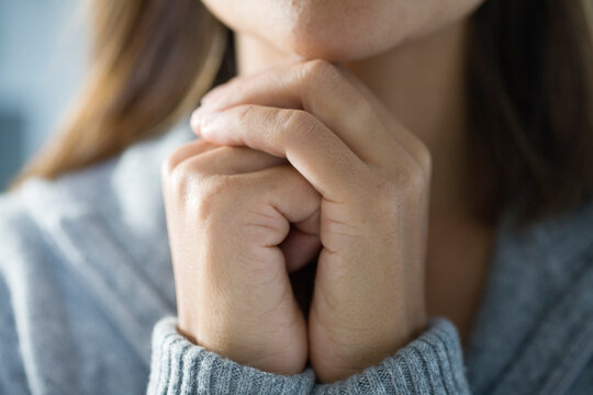 Close up of a business woman