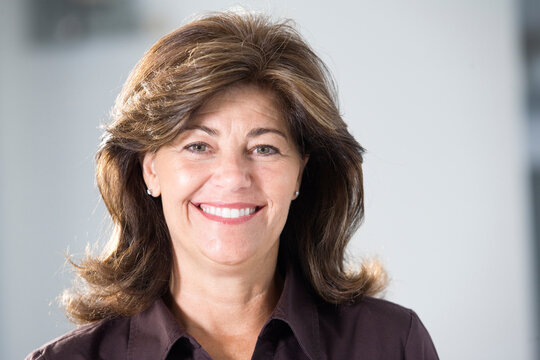 Portrait of a mature business woman smiling