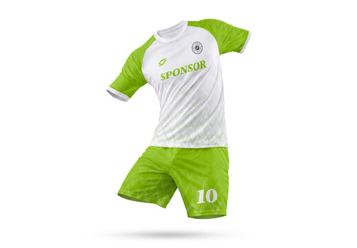 Mans Soccer Kit Mockup