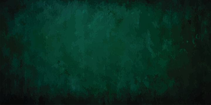 Dark green grunge wall texture with deep shadows background weathered backdrop abstract material distressed construction interior architecture darkness