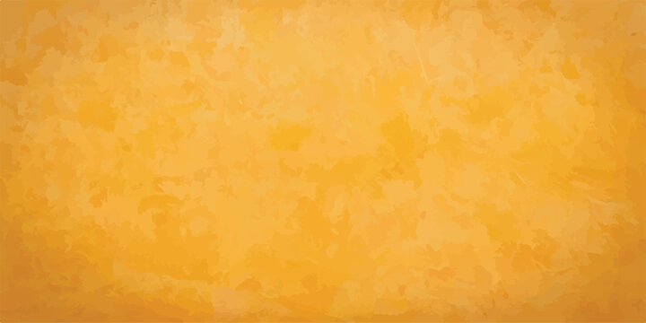 Textured yellow orange painted wall surface background with background abstract backdrop material concrete construction interior exterior finishing