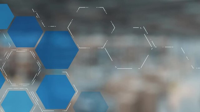 Logistics icons illustrate delivery, supply chain, warehouse, and shipping. Logistics connects global trade, logistics optimizes transport, and logistics supports inventory tracking. Gist