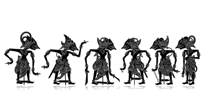 Group of fantasy creatures standing together.