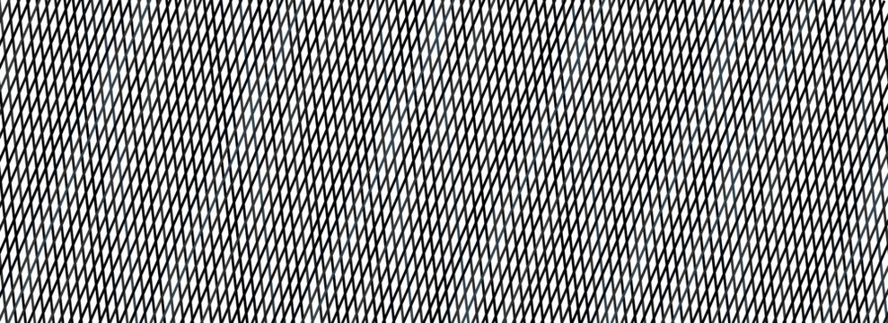 Thin slash line seamless pattern. Repeated fine diagonal lines background. Pinstripe wallpaper. Black and white tilted slanted strip backdrop. Repeating oblique linear texture overlay