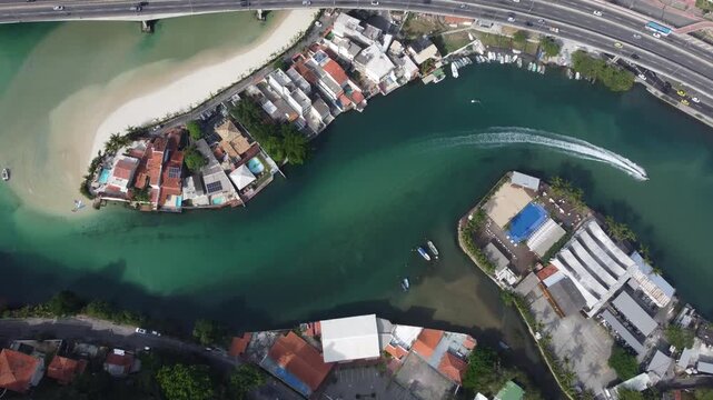 sao conrado, sao conrado beach, rio de janeiro, rio de janeiro brazil, brazil, aerial view, drone footage, drone shot, aerial photography, paragliding, paraglider, km 1 da barra, jardim oce&acirc;nico. adve