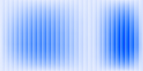 Fototapeta premium Abstract vertical blue light bar pattern background with glowing cyan center, creating a vibrant digital sound wave or equalizer effect, isolated on