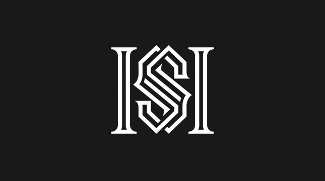 Elegant monogram ISI initials logo in classic serif style.