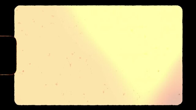 Vintage super 8mm film texture with warm light leak and grain