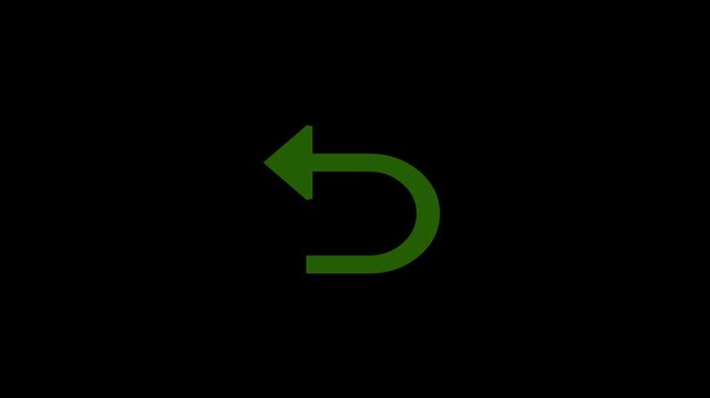 undo icon black background.