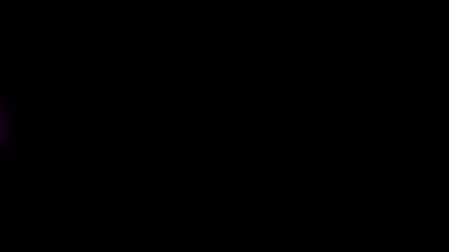 Exclamation mark mini line/Alert / Warning Icon animation black background 4k.