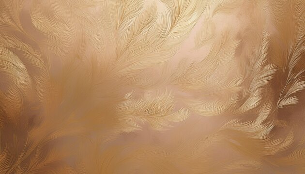 Light Brown Textured Background Alpaca Color Pastel Background With Gold Luxury Texture Dpi