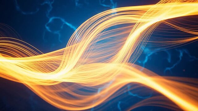 Golden Waves of Bliss Radiating Through Neural Pathways