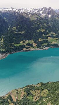 lake and mountains, Switzerland 