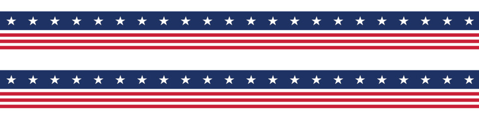 Naklejka premium American flag design with stars and stripes pattern
