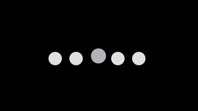 gif video loading dots moving forward
