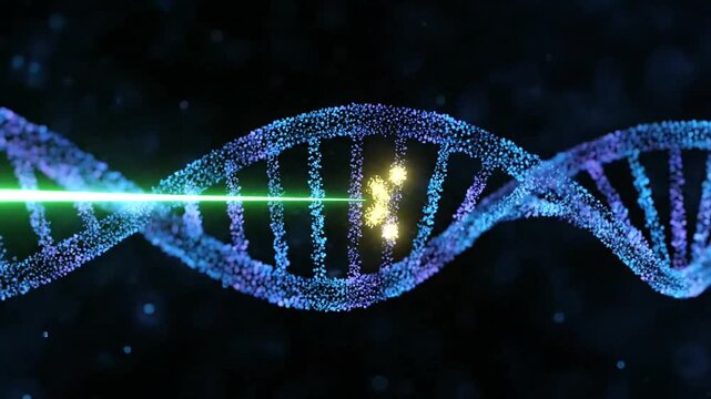 DNA Editing and Gene Therapy - A Glimpse into the Future of Genetic Engineering and Medical Breakthroughs.